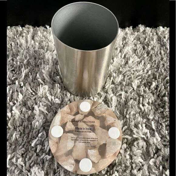 NIB Anthropologie Torrento Marble Pencil/Pen Holder - Picture 4 of 5